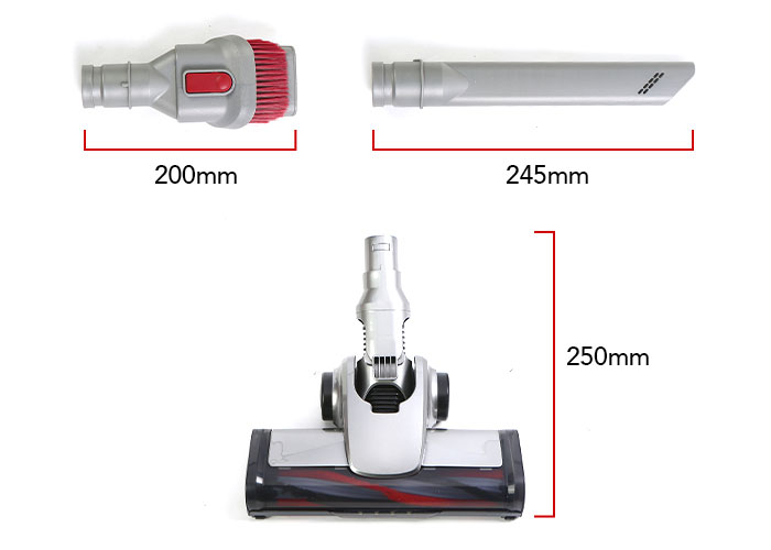 Hand Stick Foldable Vacuum Cleaner Dimensions