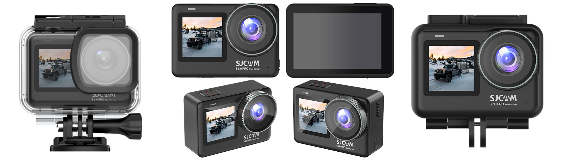SJCAM SJ10 Pro Action Camera Views