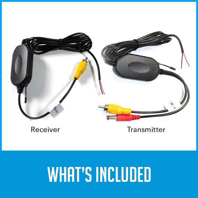 wireless receiver/transmitter captioned "what's included"