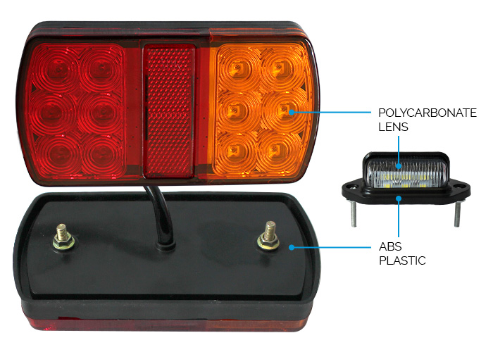 Polycarbonate Lens ABS Body