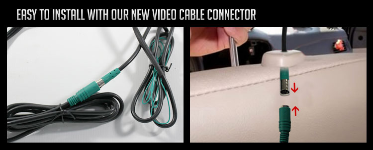 cable connector Headrest dvd players