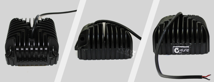 LED worklight angle view
