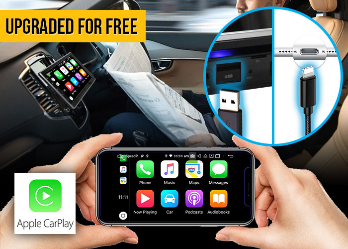 Built-in Apple CarPlay
