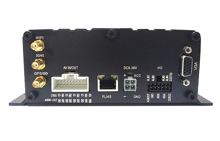 MDVR Management Back Panel