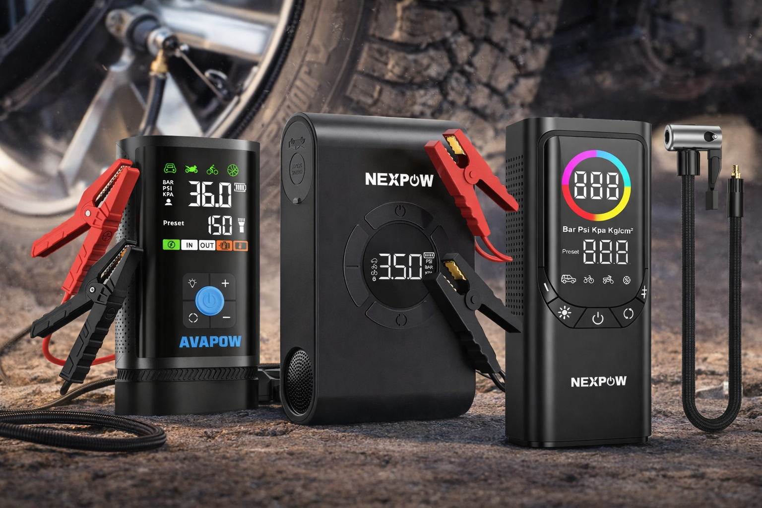 best portable tyre inflators in Australia by Elinz