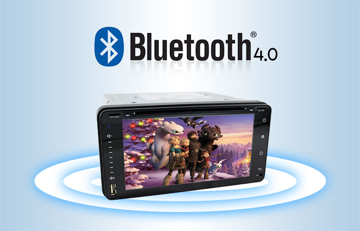 Bluetooth 4.0 Car DVD Player