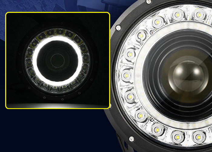 Built-in DRL CREE LED Light