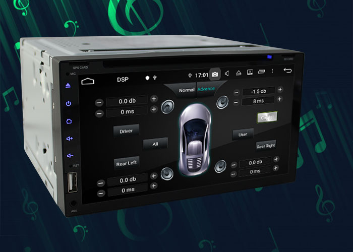 Built-in DSP In Dash Headunit