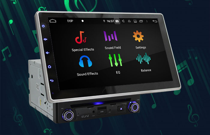 Built-in DSP In Dash Headunit