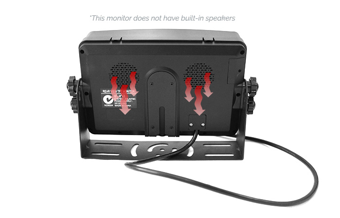 Ventilation Car Reverse Camera Monitor