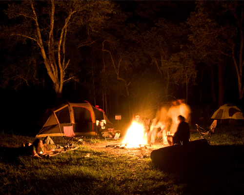 camping and led light bars