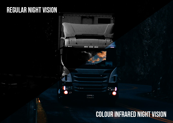Colour infrared night vision