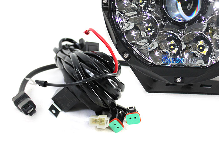 Deutsch DT Connectors for round driving light