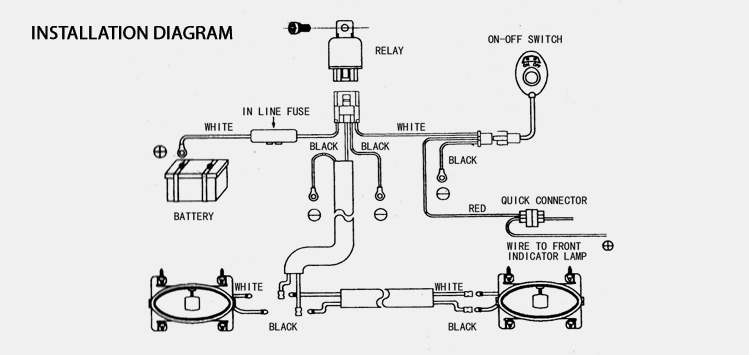 4 Pin Relay Wiring Diagram Driving Lights from www.elinz.com.au