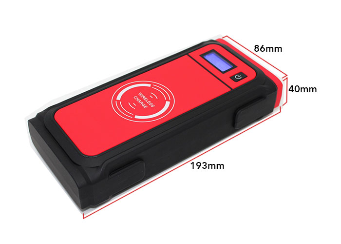 1000A Car Jump Starter & Battery Charger Dimensions