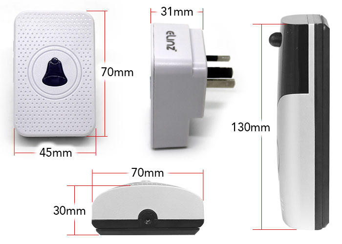 Doorbell Camera Dimensions