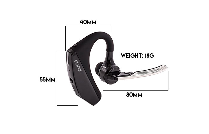  Wireless Headphone Headset Dimensions