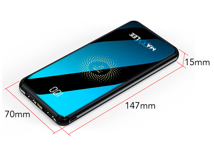 Wireless Powerbank Dimensions