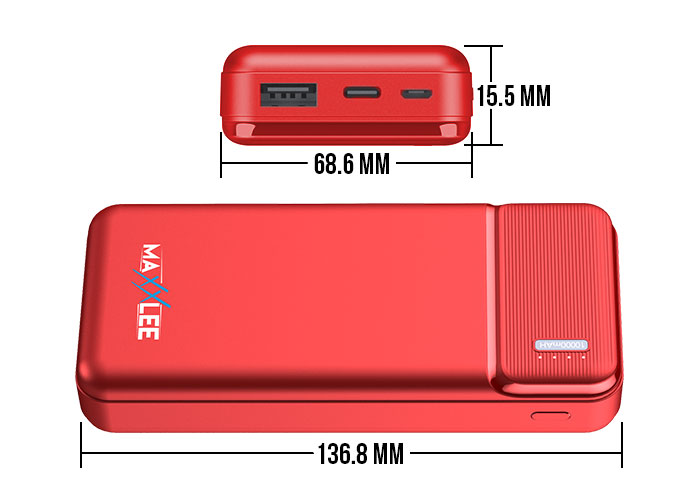 Powerbank Dimensions