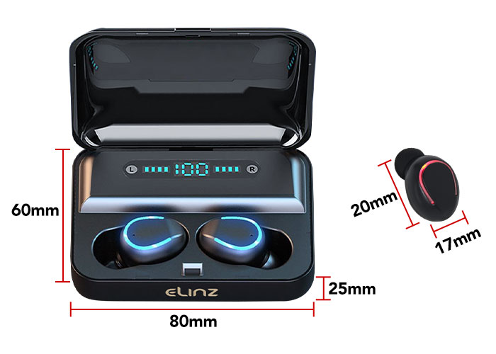 Earbuds Dimensions