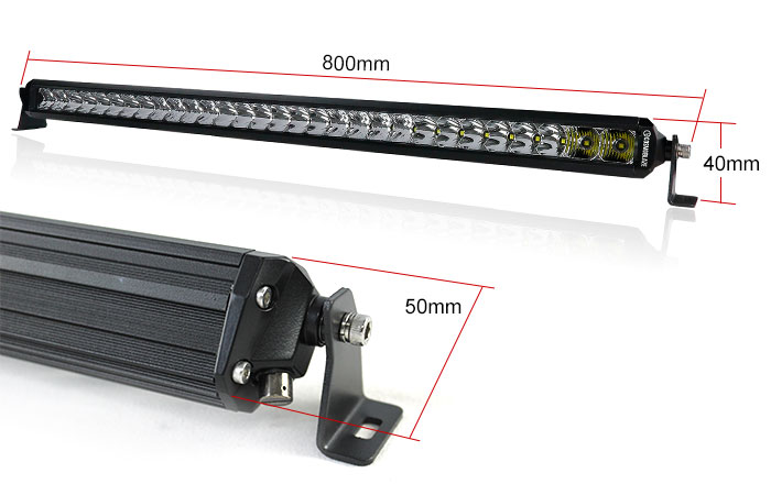 1 Row 30 inch LED Light Bar