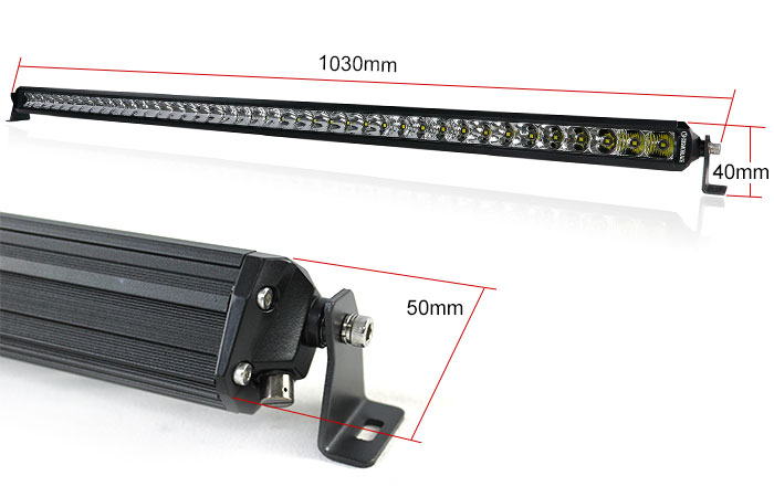 1 Row 40" LED Light Bar