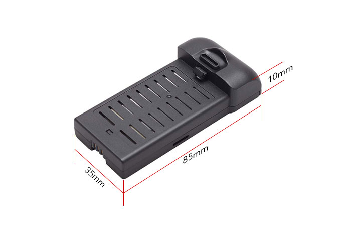 Drone Quadcopter Battery Dimensions