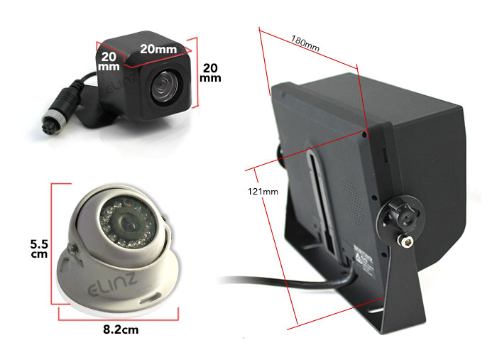 Monitor Camera Dimensions