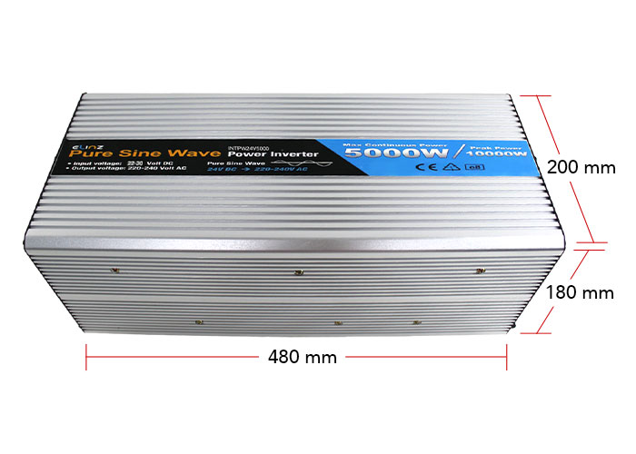 5000W Pure Sine Wave Inverter Dimensions