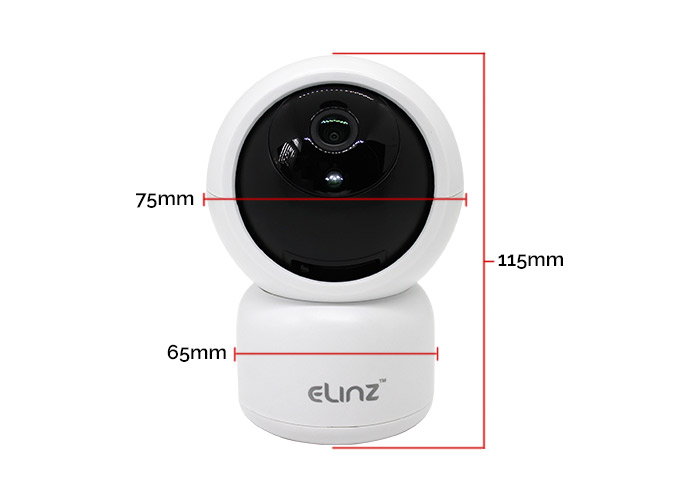 Wireless IP Camera Dimensions