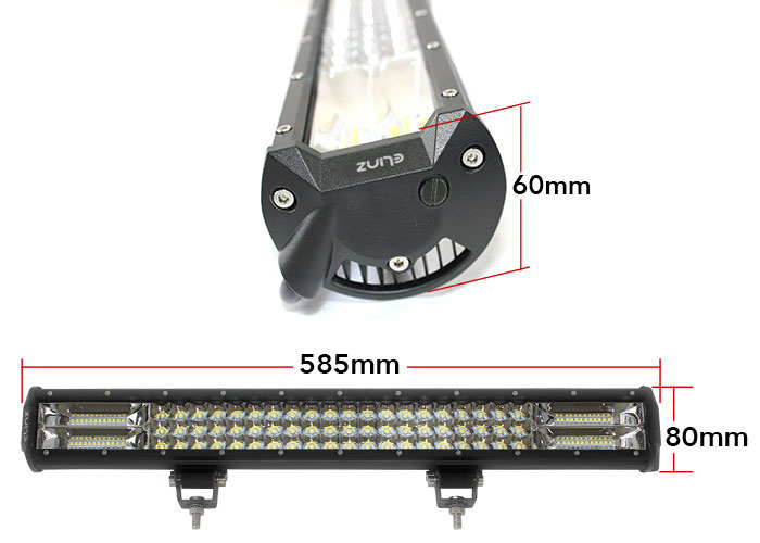 23" LED Light Bar Dimensions