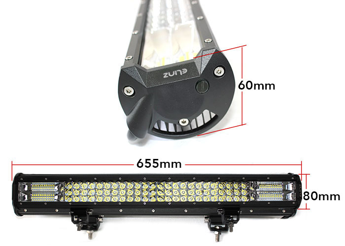 26" LED Light Bar Dimensions