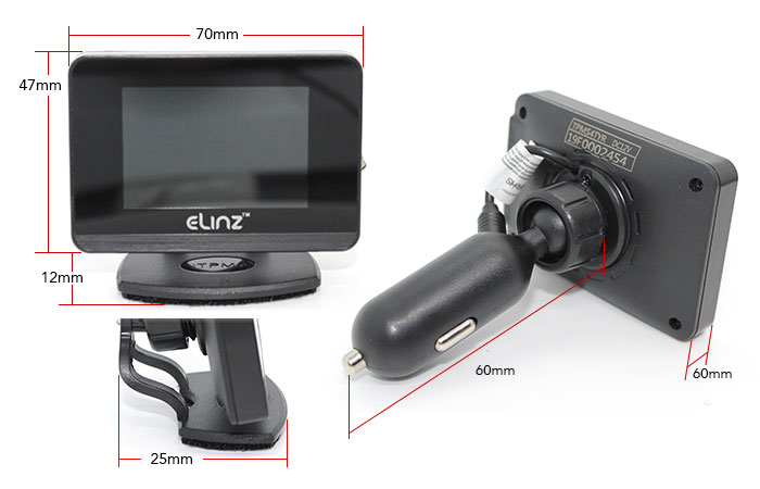 Auto Wireless Digital TPMS Tire Pressure Monitoring System