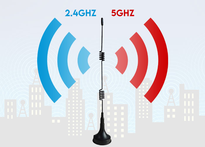 Dual Band 2.4Ghz and 5Ghz Antenna