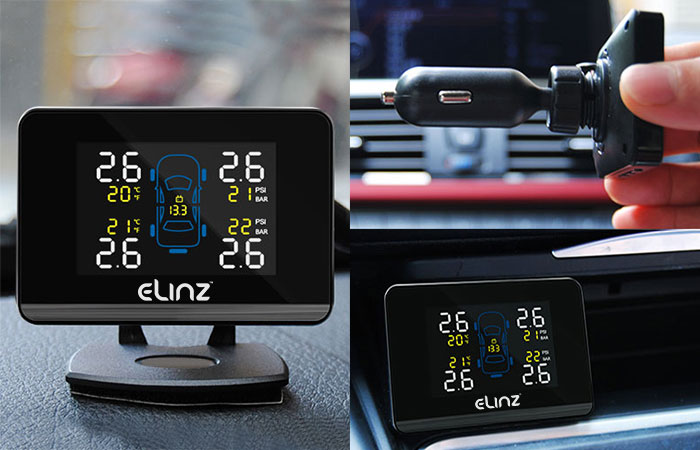 Dual Mounting Options Tire Monitoring