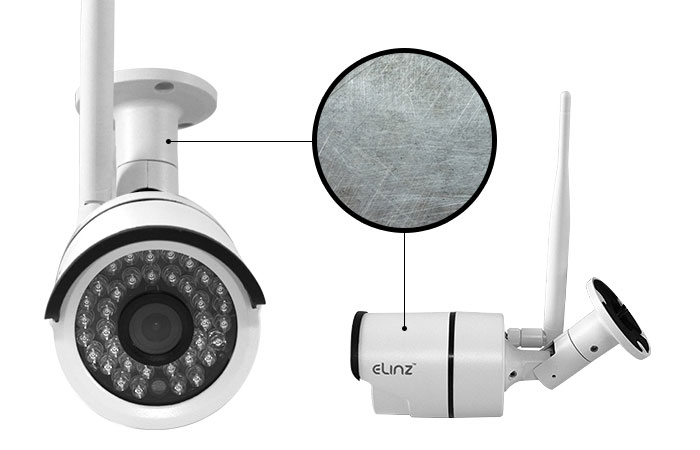 CCTV Camera with Metal Casing 