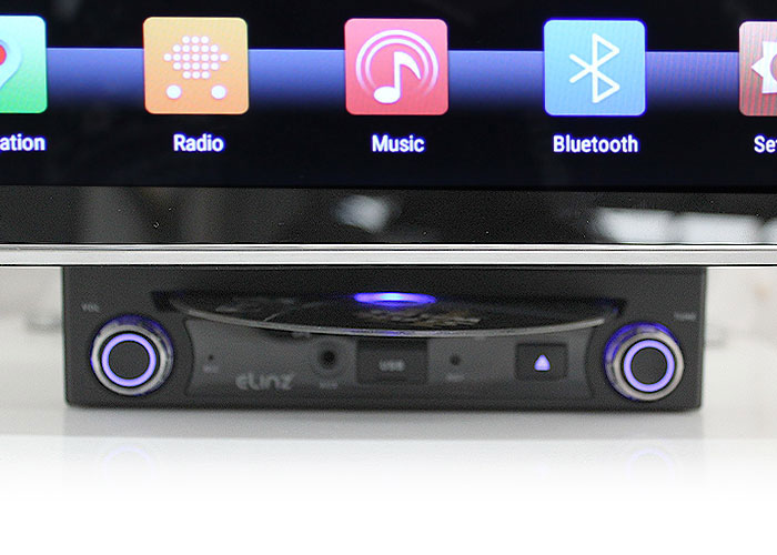 Android 2 Din Car Dvd player Front panel