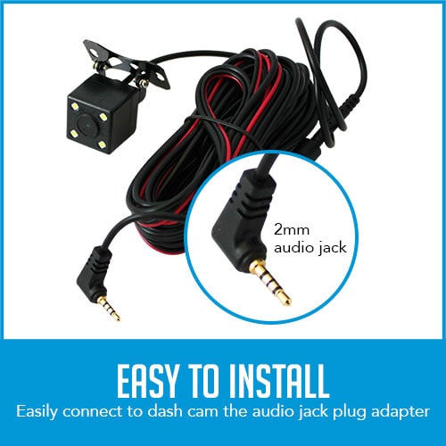 audio jack for reversing camera