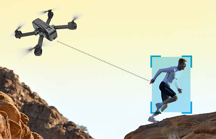 Quadcopter Drone Follow Me Mode