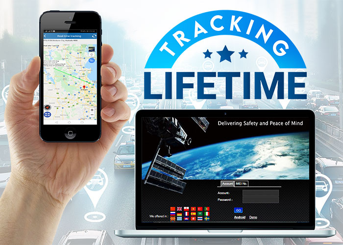 4G GPS Free Lifetime Tracking