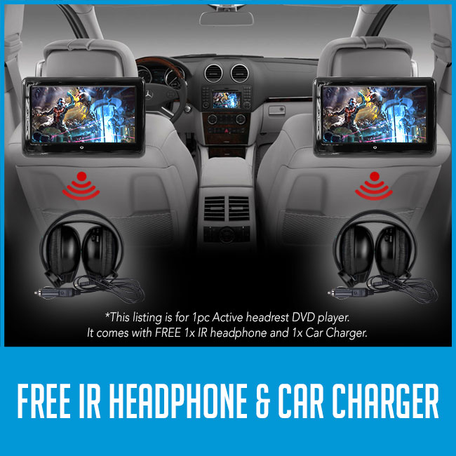 wireless headphones compatibility with car dvd player