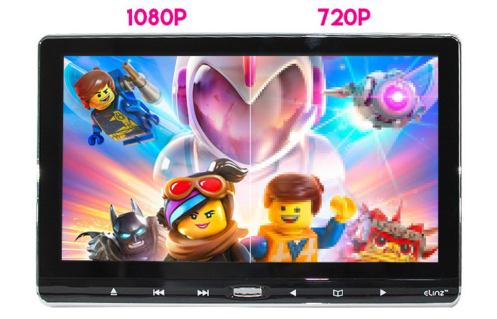 Full HD 1080P Active Headrest DVD Player
