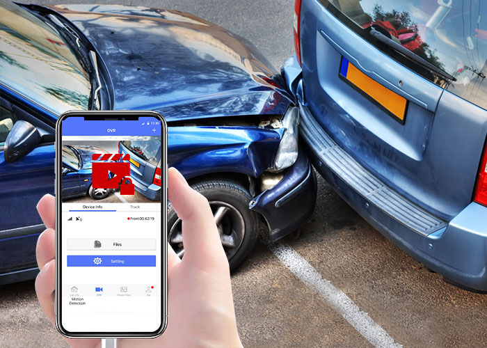G-Sensor & Emergency Lock Dash Cam