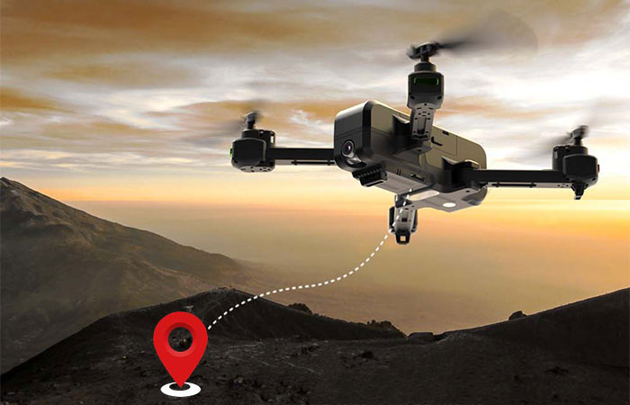 Camera Drone GPS Assisted Flight