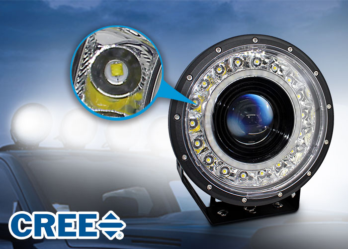 CREE LEDS Pair Round Driving Lights