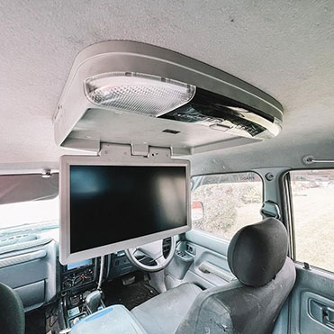 Car Roofmount DVD Player