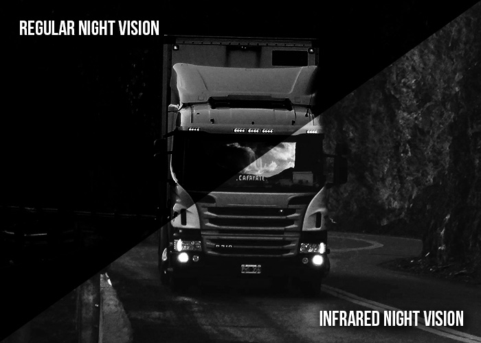 Infrared night vision