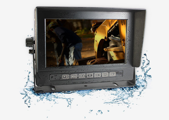 IP69k Waterproof 7 inch LCD Monitor