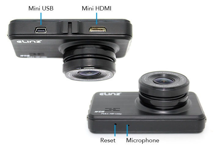 3.0 LCD Dash Cam Labels