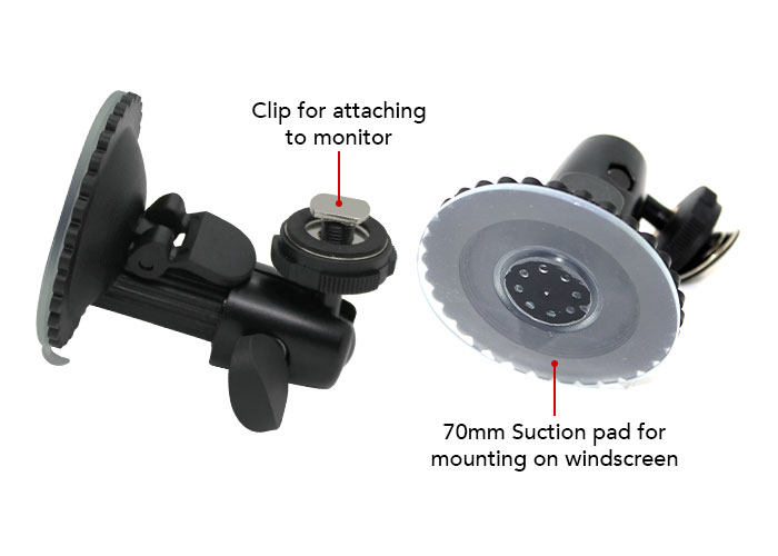 Windscreen Suction Cup Mount Product Views